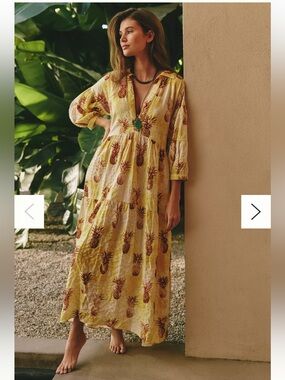 anthropologie hutch geo wrap maxi dress Hutch Geo Wrap Maxi Dress